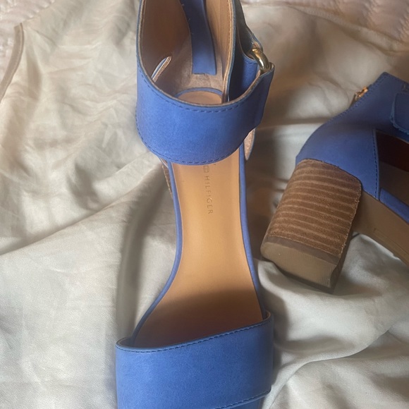 Tommy Hilfiger blue strap sandals size 6 - Picture 2 of 7